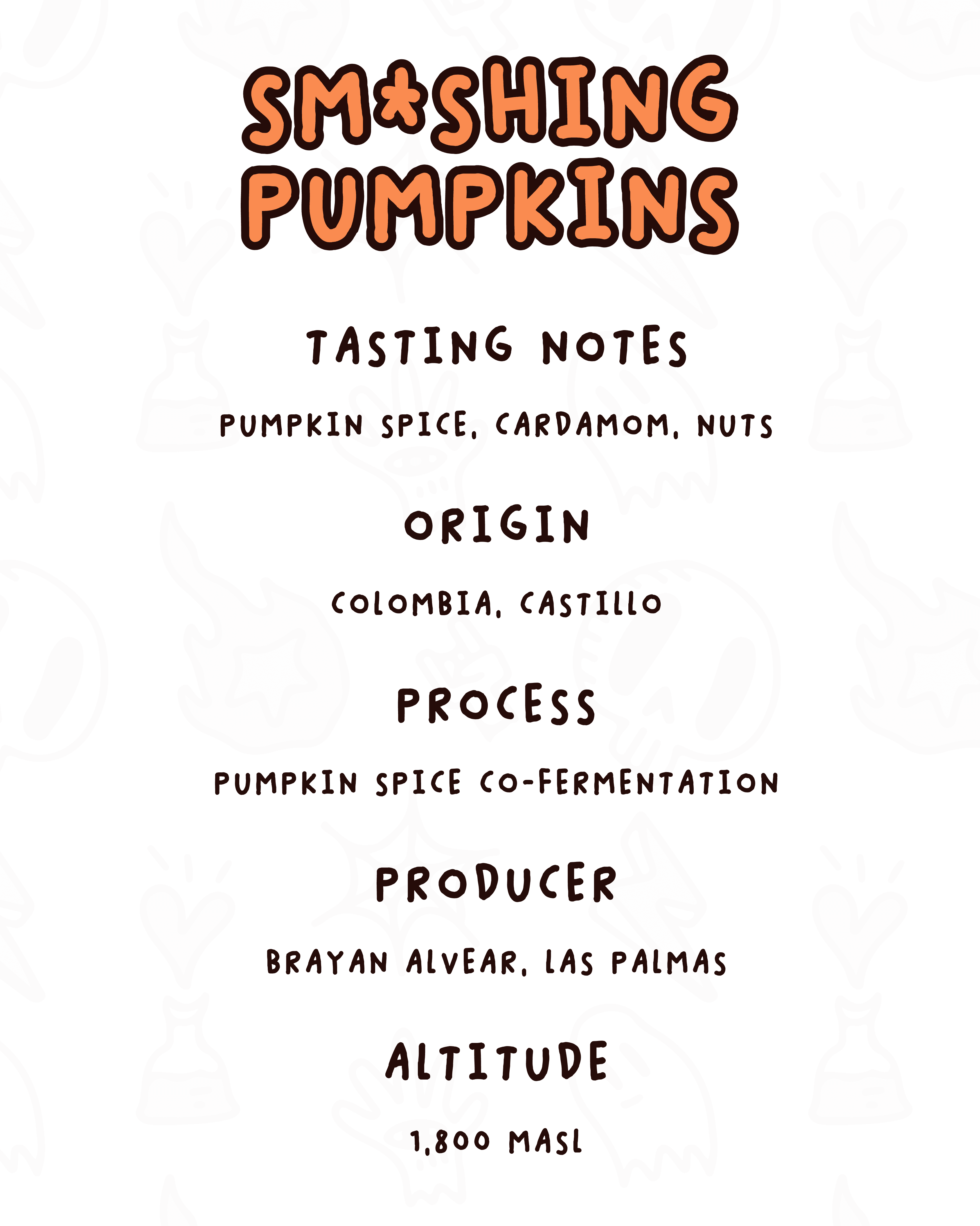 Sm*shing Pumpkins tasting notes